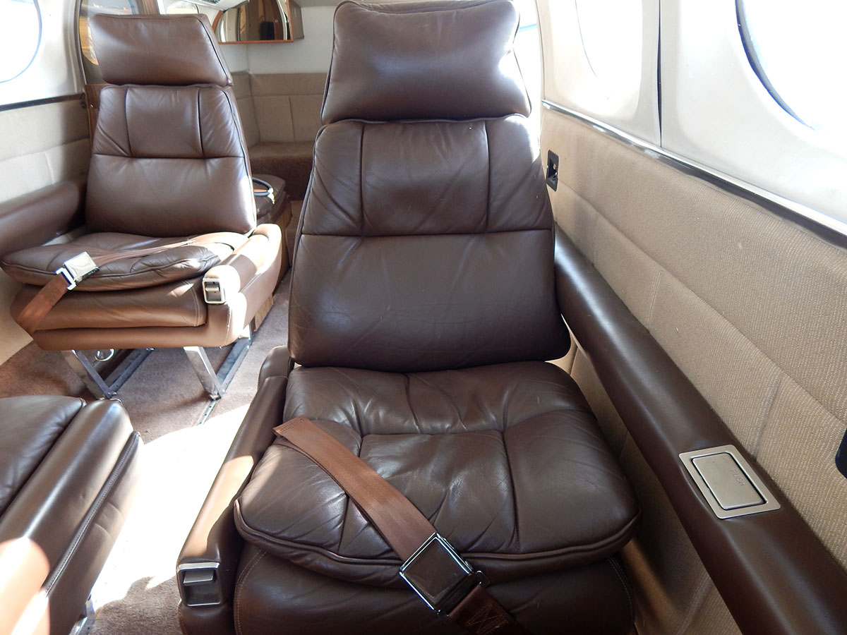 Cessna 425 Interior